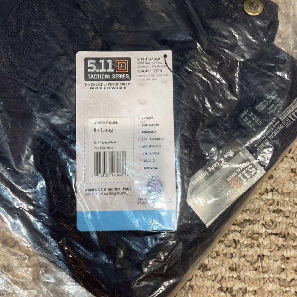 5.11 Tactical Navy Blue Pants